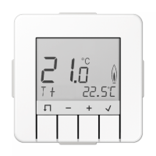 Kambario termostatas su ekr. ( TR D CD 231 WW), 1vnt.