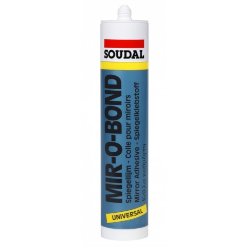 Klijai veidrodžiams Mirobond 300 ml pilki, Soudal Klijai veidrodžiams Mirobond 300 ml pilki, Soudal