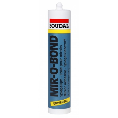 Klijai veidrodžiams Mirobond 300 ml pilki, Soudal