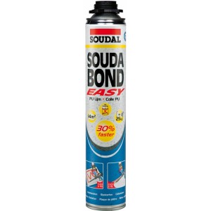 Soudabond Easy GUN termoizoliacinių medžiagų ir gipso klijai 750ml, Soudal