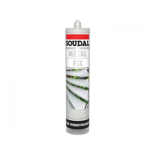 Klijai hermetikas Metal Fix sidabrinis 290ml. Klijai hermetikas Metal Fix sidabrinis 290ml.