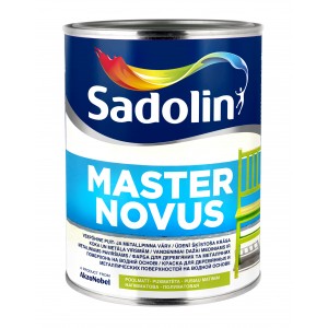 Medienos ir metalo dažai MASTER NOVUS  p.mat, 1L BW bazė