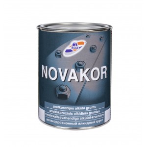 Antikorozinis gruntas Rilak NOVAKOR, 0,9L pilka