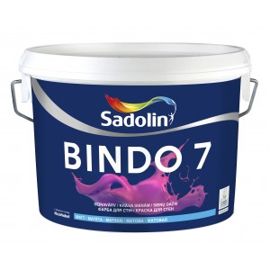 Dažai Sadolin BINDO 7, BW bazė, 2.5 l
