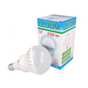 LED lemputė E27 30W 2700lm 4000K LEDOM