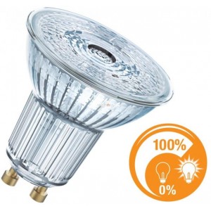 LED lemputė GU10 6.5W 350lm dimeriuojama 2700K 36° Osram