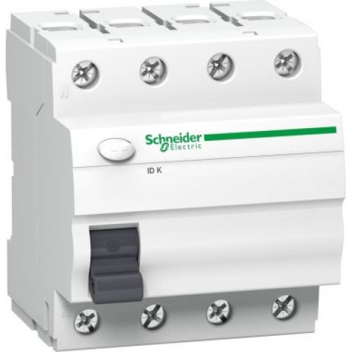 Schneider ACTI9 srovės nuotėkio jungiklis 4P 40A
