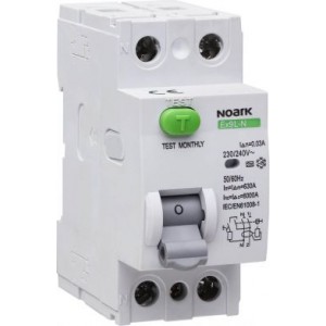 Noark nuotėkio apsauga 2P 40A Ex9L-N 2P 40A 30mA 6kA