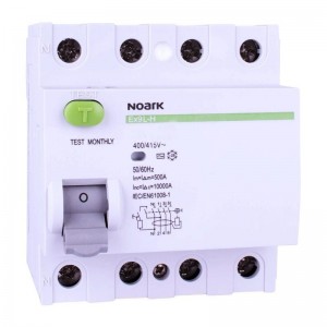 Noark nuotėkio apsauga 4P 40A Ex9L-N 4P 40A 30mA 6kA