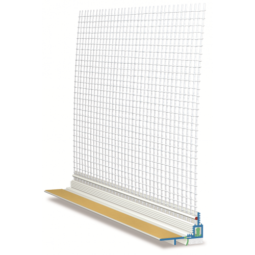 Ejot PVC profil 108 plus - teleskop - pilkos spalvos