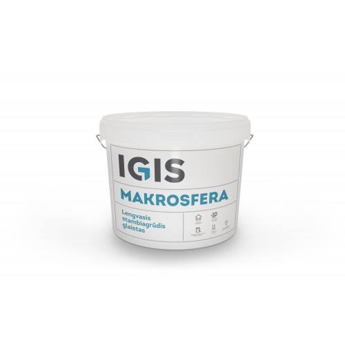 IGIS MAKROSFERA stambiagrūdis glaistas IGIS MAKROSFERA stambiagrūdis glaistas