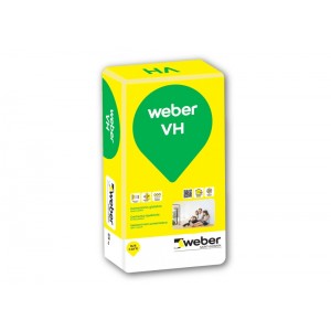 Cementinis glaistas VH 25kg. WEBER pilkas