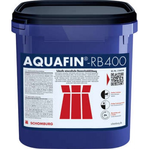 Greito rišimosi cementinė elastinga hidroizoliacija AQUAFIN-RB400 24Kg, SCHOMBURG