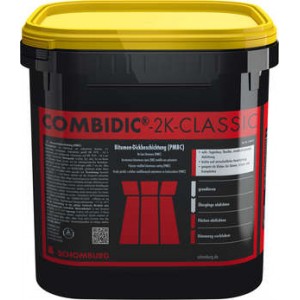 Dviejų komponentų bituminė danga COMBIDIC-2K-CLASSIC 30Ltr, SCHOMBURG