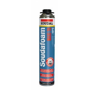 SOUDAFOAM GUN MAXI 70 WINTER Padidintos Išeigos Žiemines Montažines Putos, 900ml