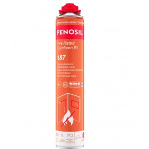 PENOSIL Fire Rated Gunfoam B1 187 ugniai atsparios sandarinimo putos