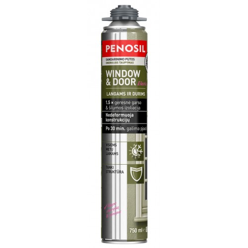 Montažinės putos langams ir durims 750ml, Window/Door PENOSIL