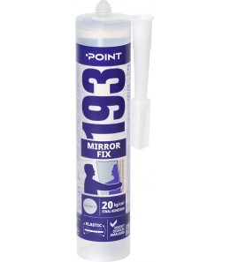 Veidrodžių klijai 193 Mirror Fix 290ml skaidrūs, POINT Veidrodžių klijai 193 Mirror Fix 290ml skaidrūs, POINT