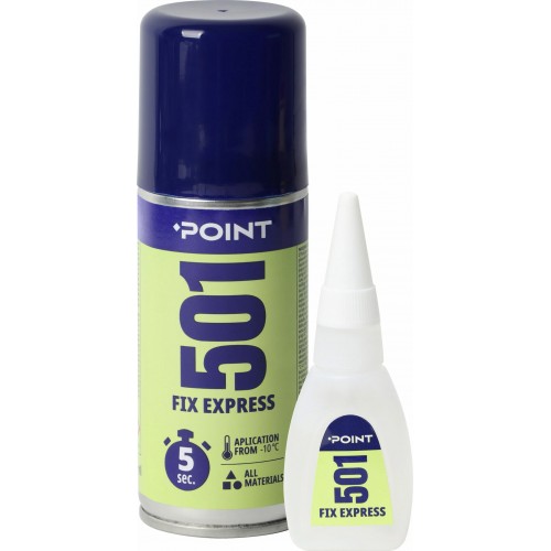 Klijai su aktyvatorium Point 501 Fix express 400ml, Point