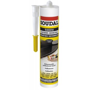 Hermetikas polibuteno pagrindu Butyrub 310ml, Soudal pilka