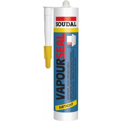 Vapourseal klijuojantis hermetikas plėvelėms, 310ml. Vapourseal klijuojantis hermetikas plėvelėms, 310ml.