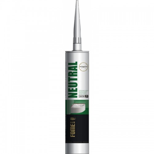 Silikonas neutralus skaidrus, Neutral Fome Flex, 300ml. Silikonas neutralus skaidrus, Neutral Fome Flex, 300ml.
