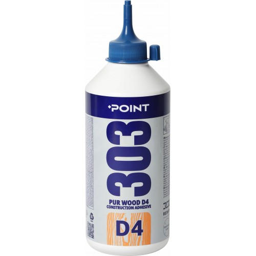 Klijai medienai 303 PUR D4 Construction 750g, Point