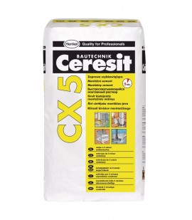 CX 5 Greitai kietėjantis cementas 25kg.