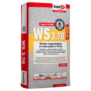 Savaime išsilyginantis grindų mišinys SOPRO Floor WS 3.70mm 25kg