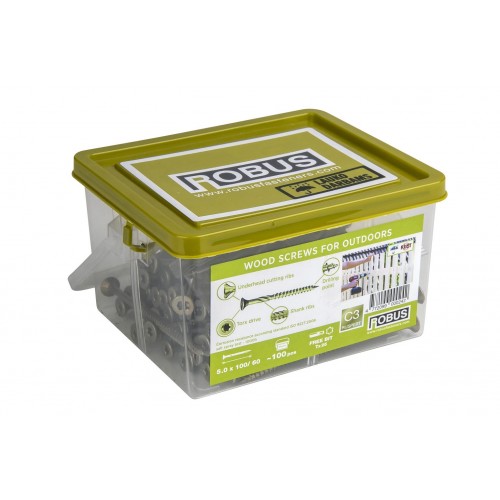 Medsraigtis lauko darbams C3 įleidž.galvute TORX20, Robus
