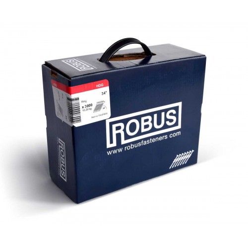 Šaudomos rievėtos vinys, ROBUS
