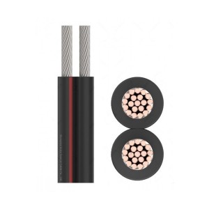 Dviejų gyslų saulės kabelis H1Z2Z2-K 2x4mm², QUANTUM