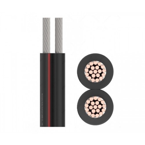 Dviejų gyslų saulės kabelis H1Z2Z2-K 2x4mm², QUANTUM