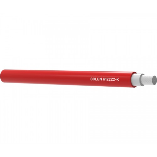Saulės elektrinės kabelis H1Z2Z2-K 1x4mm², 1m