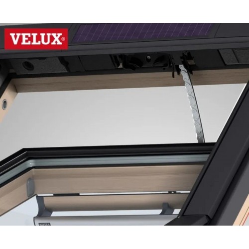 Stoglangis VELUX Premium GGL 306821, medinis su nuotoliniu valdymu