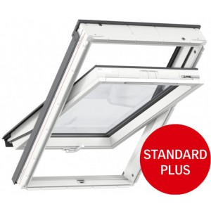 Velux GLU 0064B (rankena apačioje)