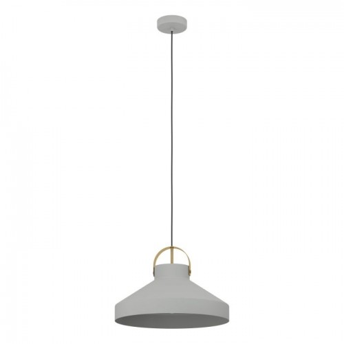 Pakabinamas šviestuvas ESTOPANA, Grey/brushed brass 