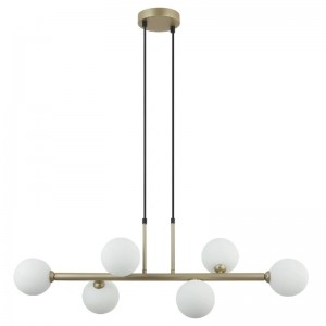 Pakabinamas šviestuvas Olbia PND-38679-6-FGD+WH, ITALUX