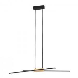 Pakabinamas šviestuvas PANAGRIA LED 2x13W 3000K 3120Lm Black, Eglo