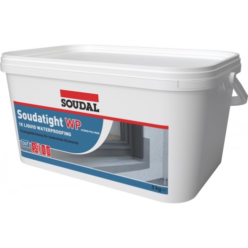 Hidroizol pasta Soudatight WP pilka 5kg, Soudal Hidroizol pasta Soudatight WP pilka 5kg, Soudal