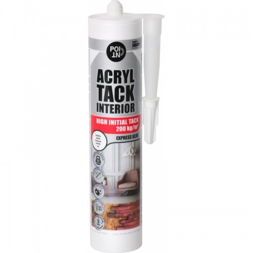 Klijai Acryl Tack Interior balti 300ml, Point Klijai Acryl Tack Interior balti 300ml, Point